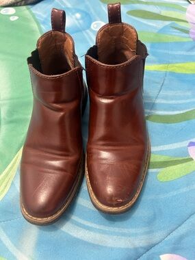 Deer stage kids Brown Leather Boots